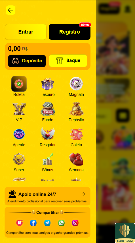 eeebet.com Até 25% de Cashback: Mantenha Seu Saldo Protegido